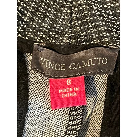Vince Camuto pants patterened gray white size 8 - Picture 4 of 4